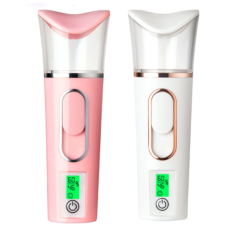 Hydrating Instrument Steaming Face Sprayer Household Charging Hydrating Instrument Handheld Skin Testing Beauty Instrument Humidifier Non-Nano