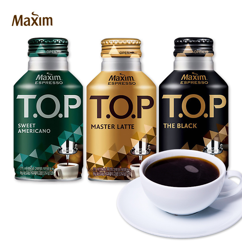 Импортированные из Южной Кореи Maixin TOP кофе, 275мл, готовые к употреблению