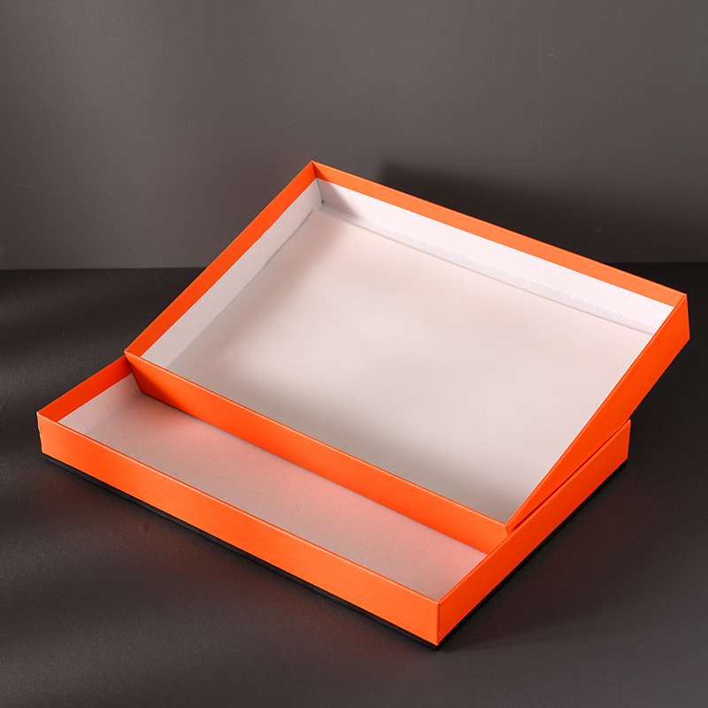 High-End Silk Scarf Packaging Box, Scarf Gift Box Wholesale, Rectangular Cashmere Shawl Gift Box, Lid and Base Empty Box