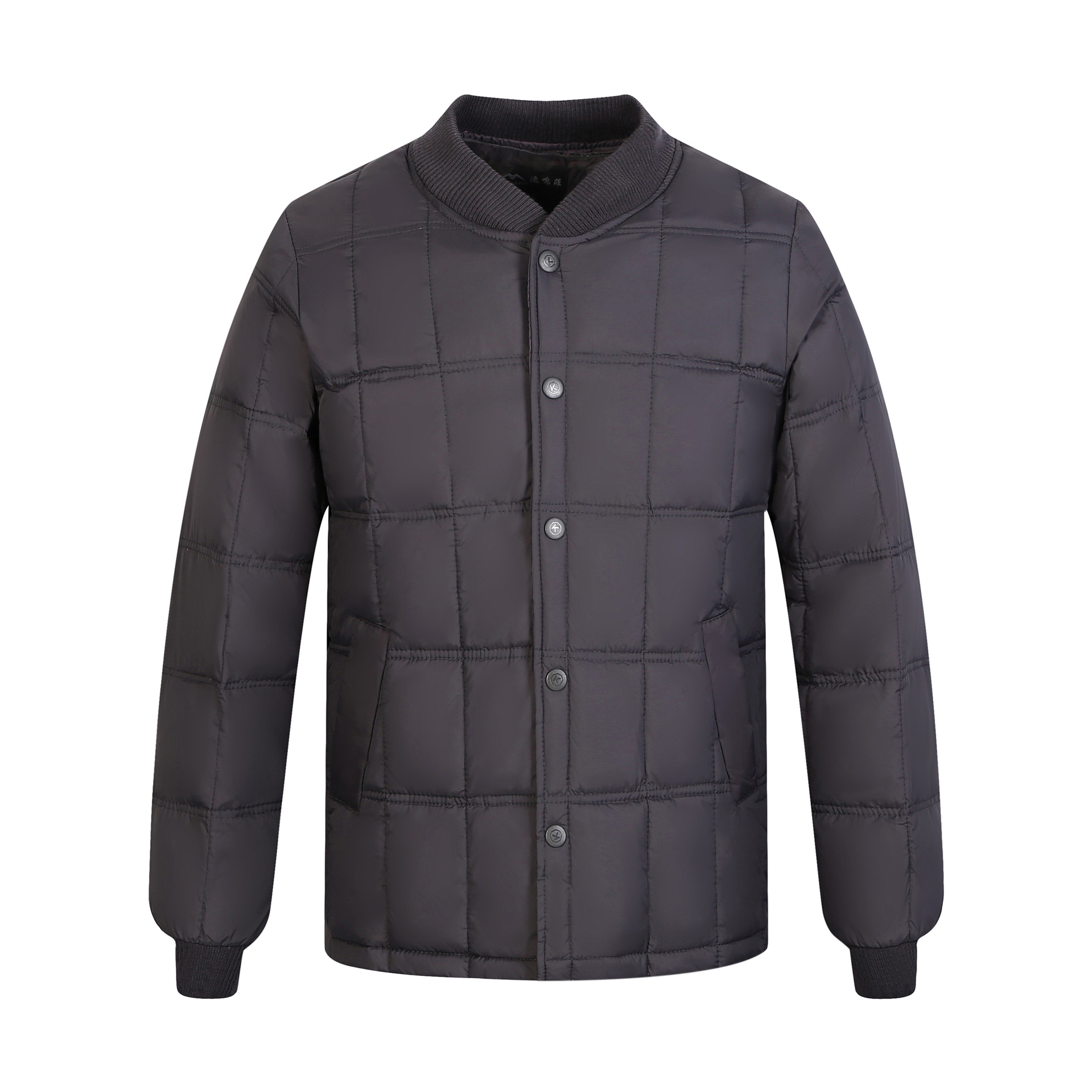 2025 New White Duck down Silk Jacket Lining for Men, Thickened Silk Lining for Middle-Aged and Elderly Men, Men's Warm Feather Silk Top