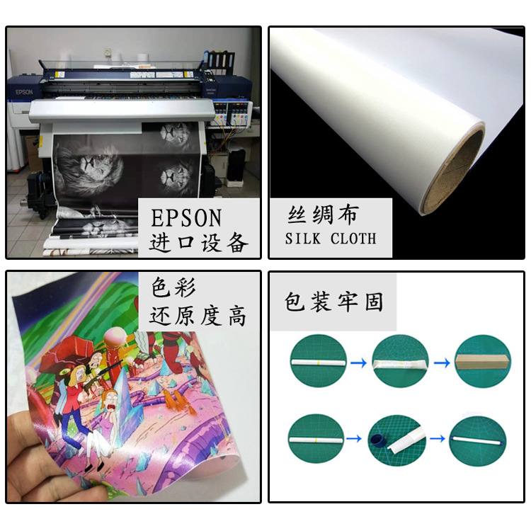 Amazon Periodic Table Poster Inkjet Printing English Version Chemistry Children's Classroom Teaching Decoration Hanging Painting