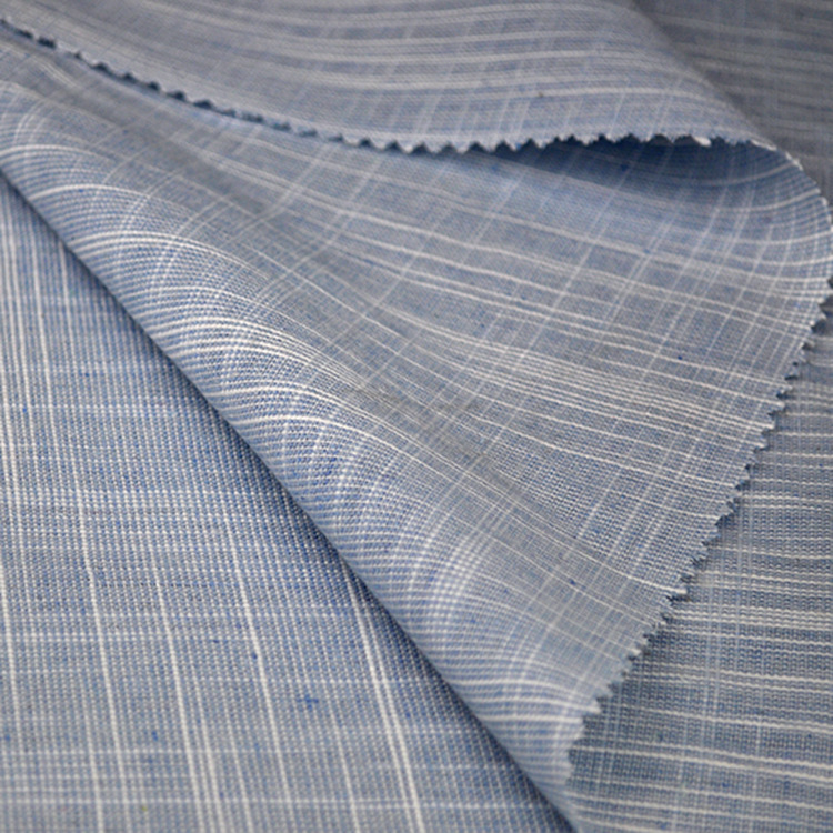 Manufacturer Wholesale Polyester Cotton and Linen Yarn-Dyed Plain Pure Color Fabric Clothing Fabric Bags Shoes Hats Curtains Tablecloths 025