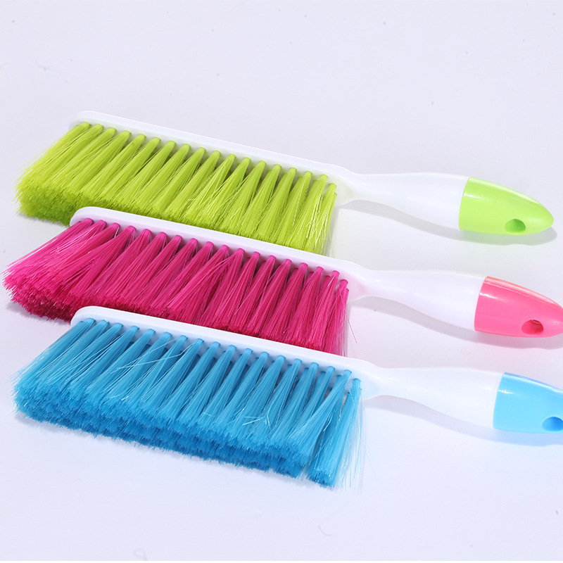 Large Candy Color Long Handle Cleaning Bed Brush Thickened Cleaning Bed Brush Housework Cleaning Brush Sofa Bed Sheet Cleaning Brush