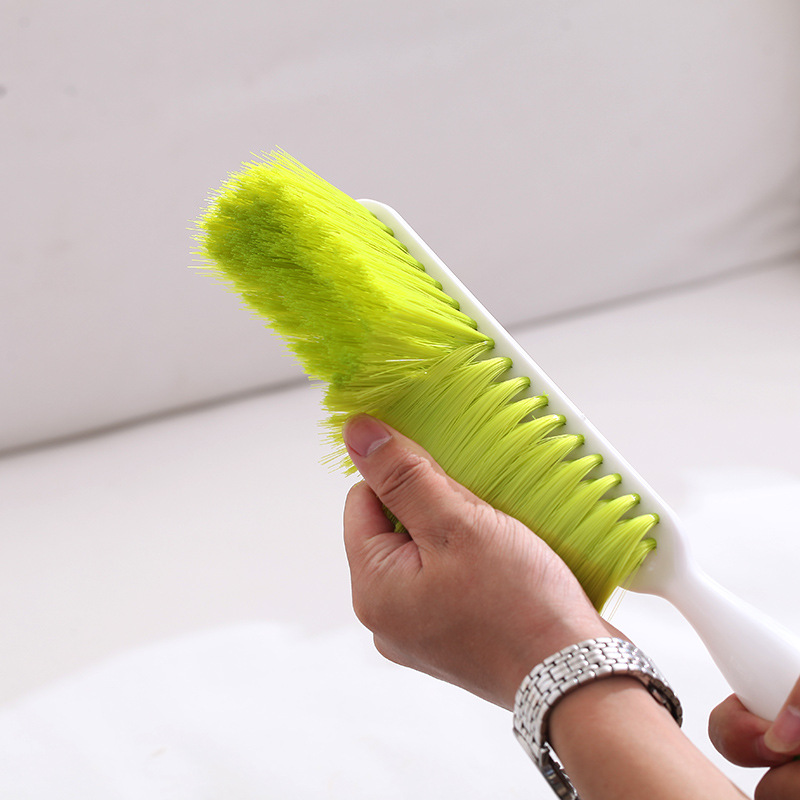 Large Candy Color Long Handle Cleaning Bed Brush Thickened Cleaning Bed Brush Housework Cleaning Brush Sofa Bed Sheet Cleaning Brush