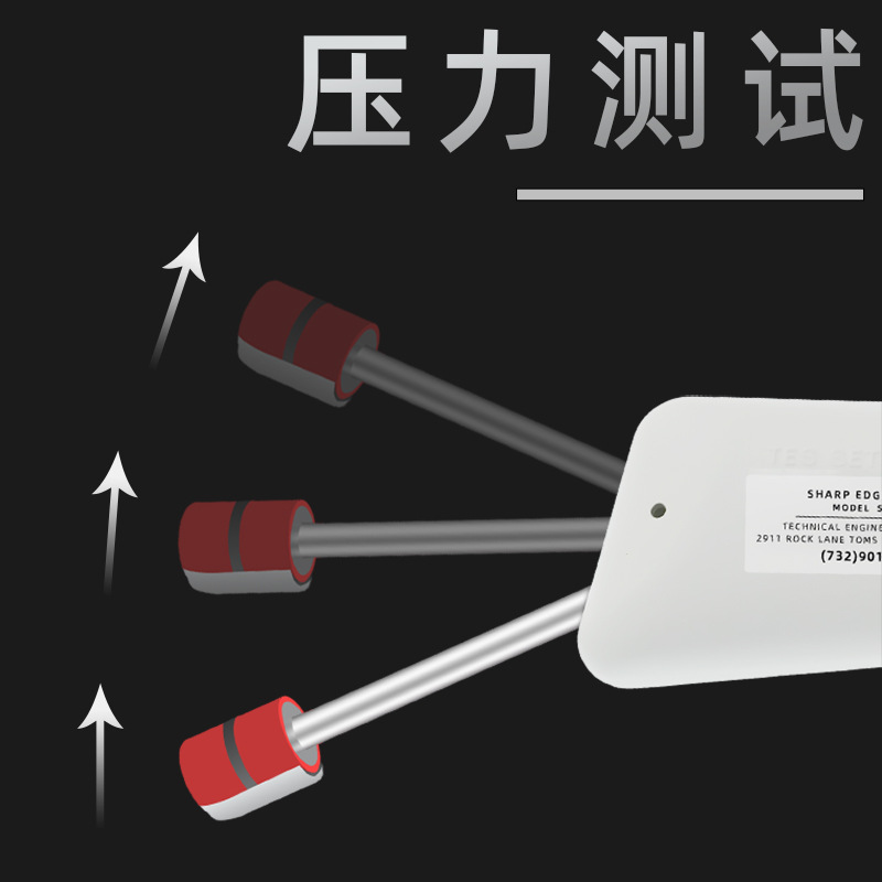 UL Edge Tester American UL1439 Standard Edge Tester SET-50 Rubber Cap TC-3