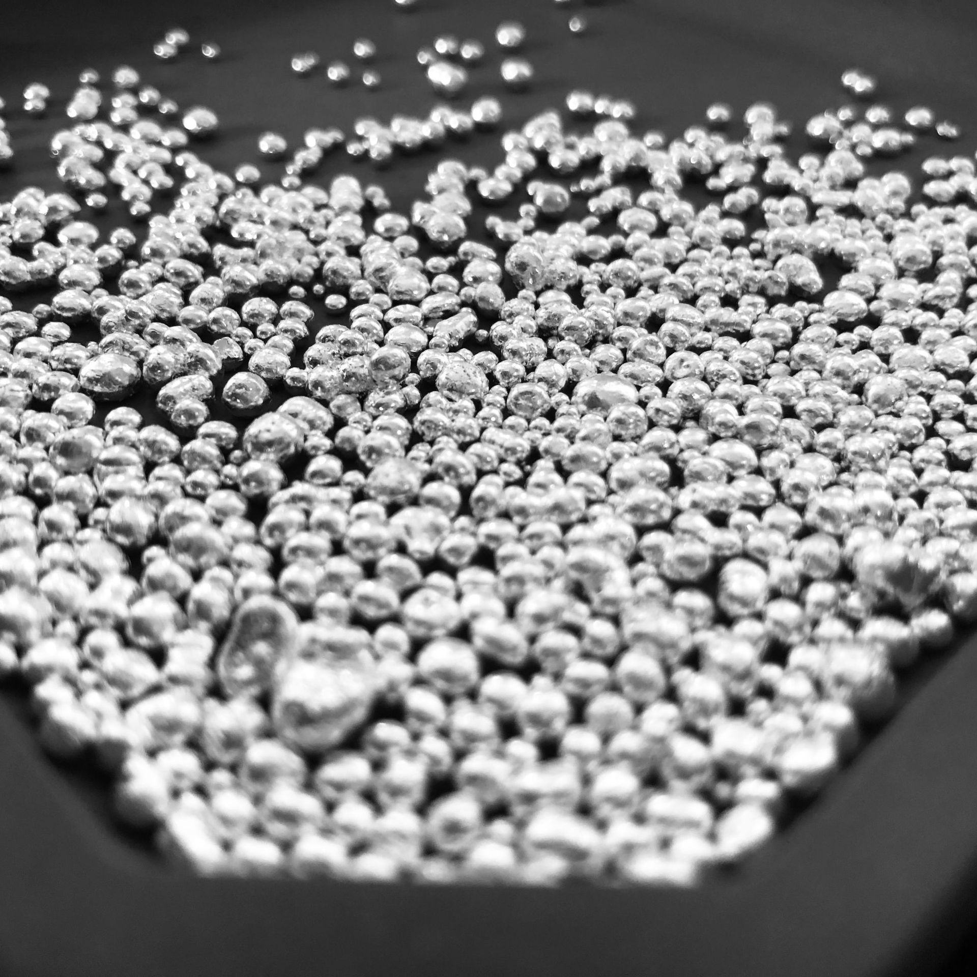 [Pure Silver Particles].999+ Silver Particles Uniform Size Export Standard International Market Vacuum Packaging DIY Silver Jewelry