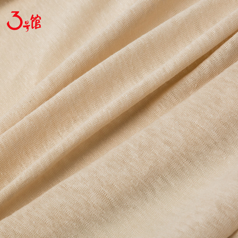 Hanma fabric knitted Hemp fabric spring and summer T-shirt Hemp Hemp Hemp short sleeve clothing 180g Hemp fabric