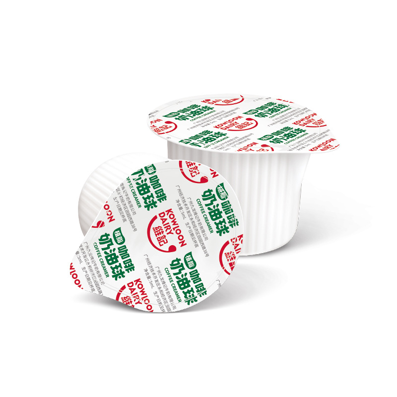 Weiji coffee vegetable fat light milk liquid cream milk ball cream ball without trans fatty acid 10mlX40 tablets