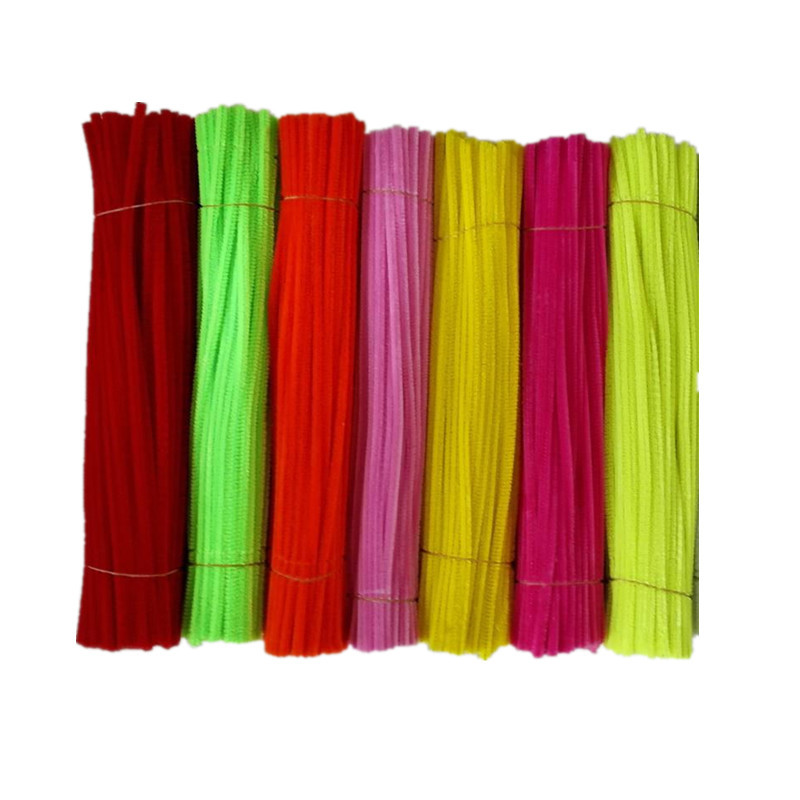 Factory direct core twist bar regular wool root wool strip handmade diy bouquet material children's handmade
