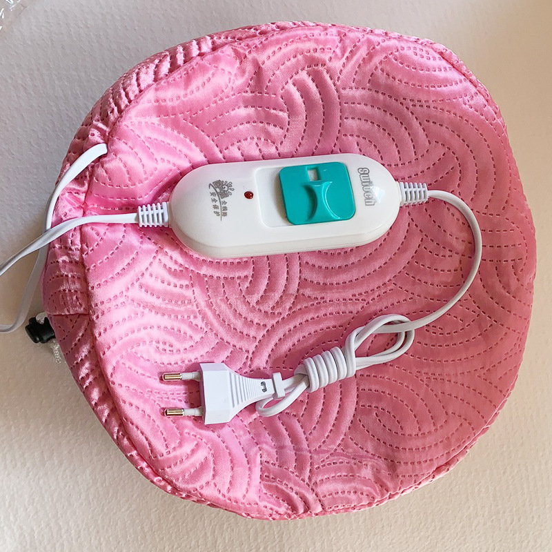 Manufacturer Wholesale Heating Cap Electric Heating Cap Hair Care Cap Hair Mask Baking Oil Cap Household Cap Adjustable Temperature and Anti-Hair Loss
