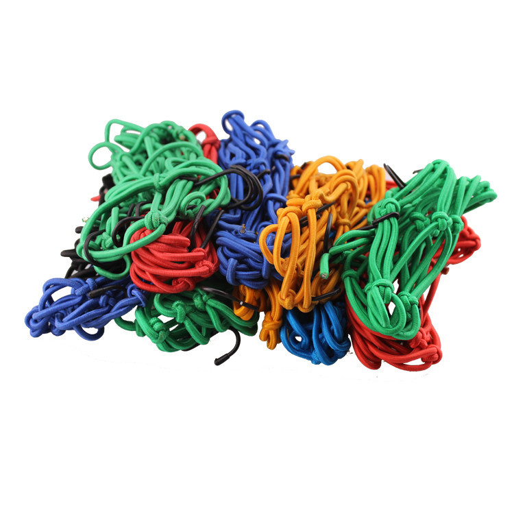 Motorcycle helmet net 30x30cm fuel tank net cover modified tail box fixed strap electric car small net pocket