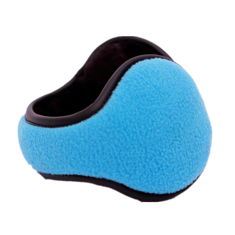 Winter New Men's Warm Ear Cover with Fleece Ear Bag Rear Wear Earmuffs Women's Ear Protection Plush Earmuffs Foldable Ear Warming