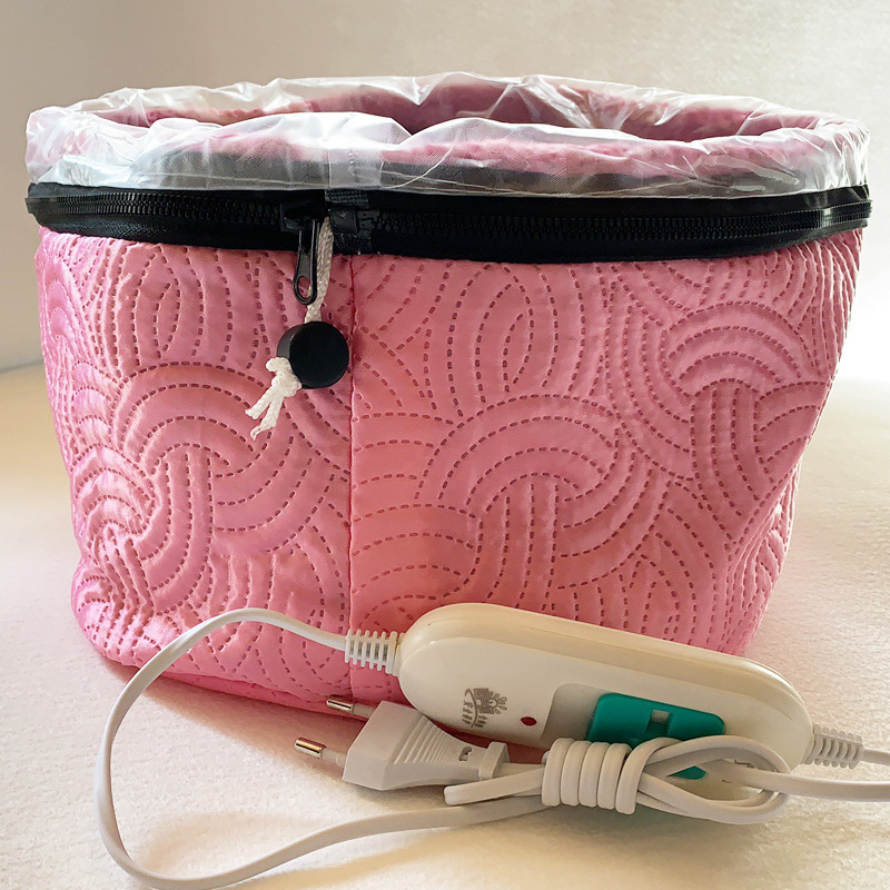 Manufacturer Wholesale Heating Cap Electric Heating Cap Hair Care Cap Hair Mask Baking Oil Cap Household Cap Adjustable Temperature and Anti-Hair Loss
