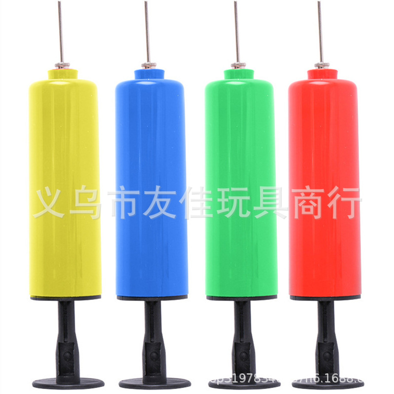 6 дюймовый портативный ручной насос, надувное кольцо, баскетбольный мяч, мини пластиковый насос