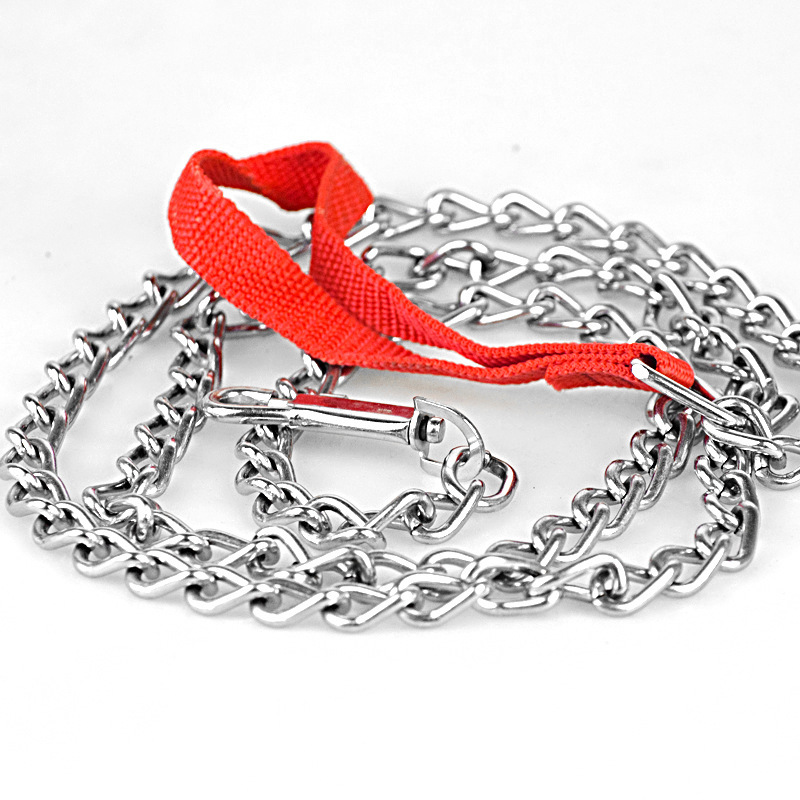 Factory direct pet dog dog chain dog leash pet collar pet supplies a generation of wholesale