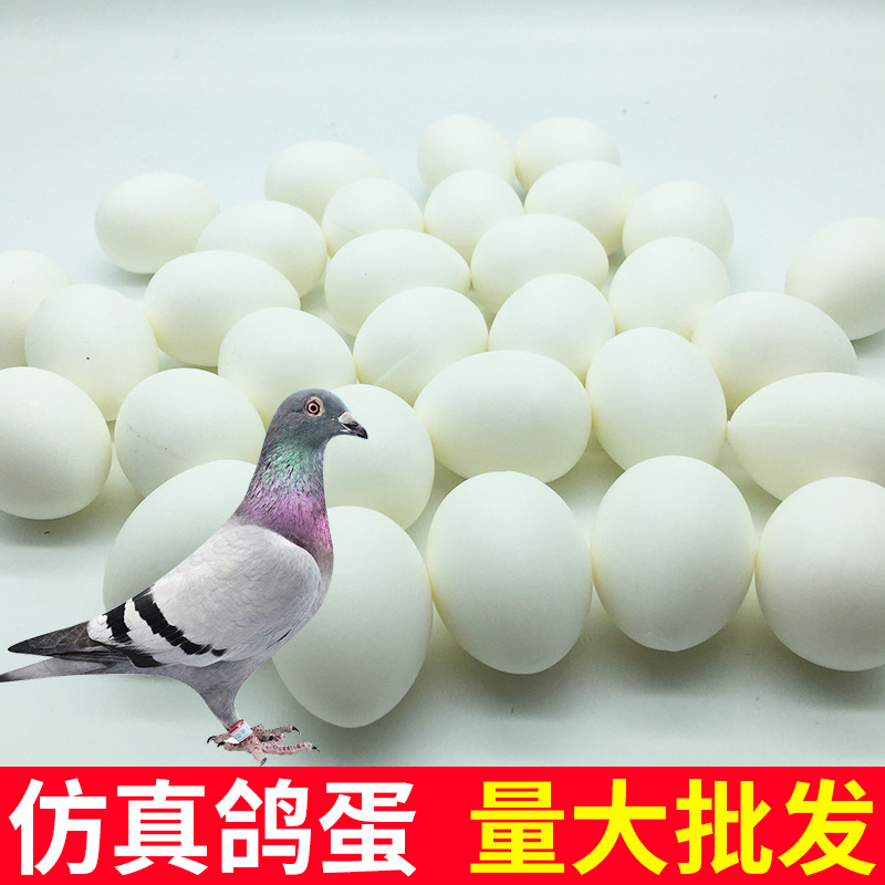Yixiang Utensils Manufacturer Wholesale Plastic Solid Fake Pigeon Eggs Pigeon Fake Eggs Guide Eggs Pigeon Supplies Pigeon Tools