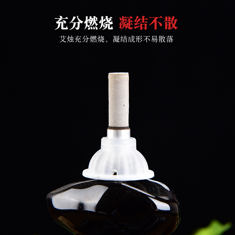 Factory wholesale five-year Chen Ai Ai lengthened and bold 40:1 Ai Ai column bulk moxibustion paste with a complete set of base