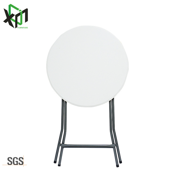 Outdoor Stall Table Portable Table and Chair Simple Folding Round Table Dining Table Household Small Apartment Bar Round Bar Counter