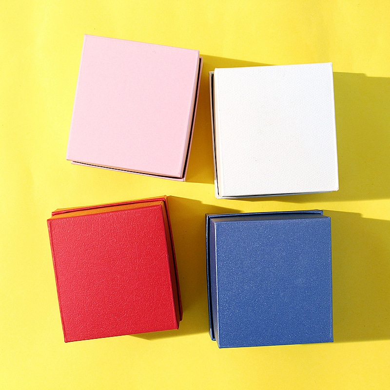Manufacturer's Ready-Made Multi-Color Gift Box Watch Box Decorative Jewelry Box Bracelet Box Packaging Box Can Be Hot Stamped