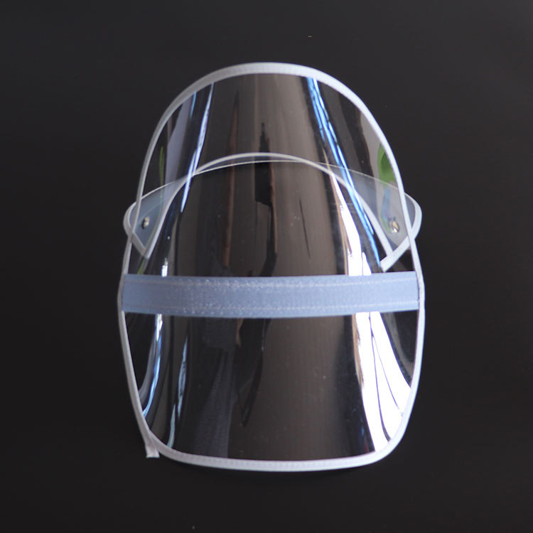 In stock supply raincoat accessories rain-proof big brim transparent rain-proof plastic brim raincoat rain shield special offer wholesale