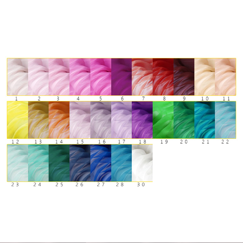 Hua Hong Silk 12 Mmi Silk Georgette Wedding Dress Dress Fabric Pure Silk Mulberry Silk Cloth Ⅰ