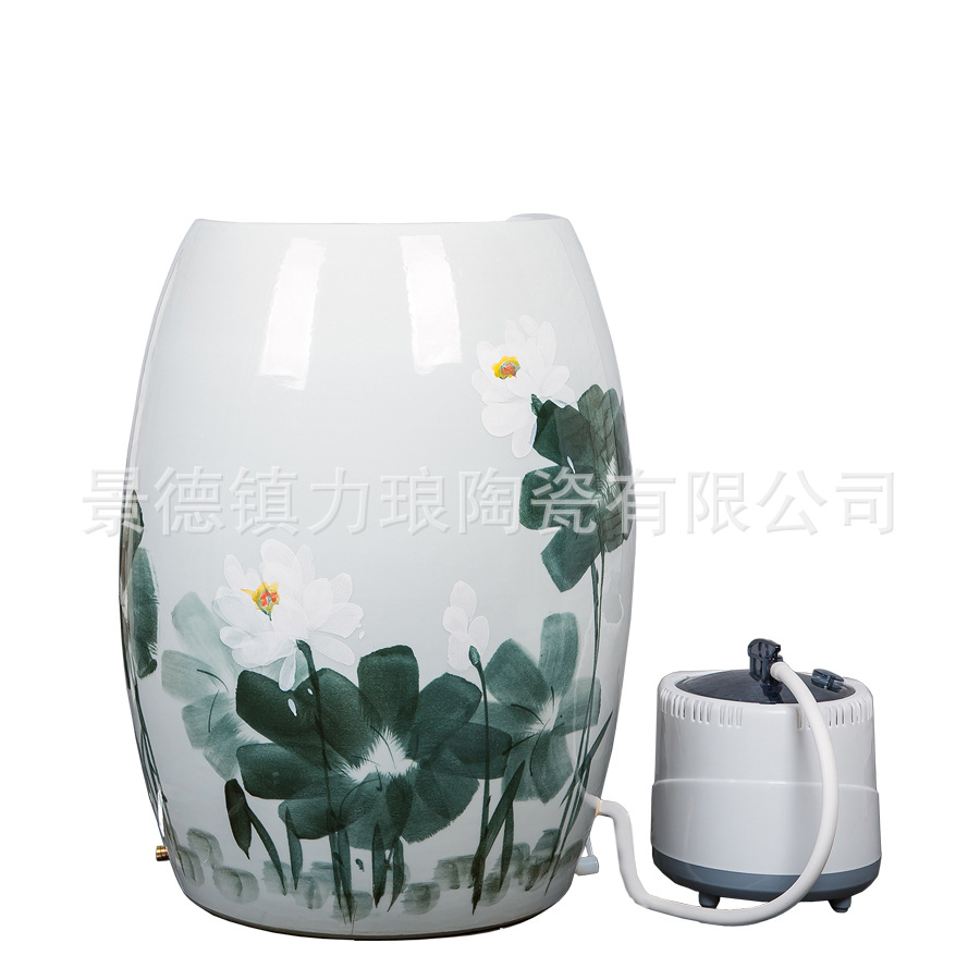 Live Porcelain Foot Steamer, Foot Steamer, Polygonatum Fumigation Tank, Fumigation Foot Steamer