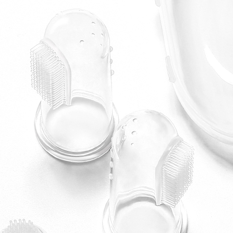 Silicone Toothbrush Finger Cot Toothbrush Baby Toothbrush Finger Cot Tongue Cleaning Pet Toothbrush Finger Cleaning Toothbrush