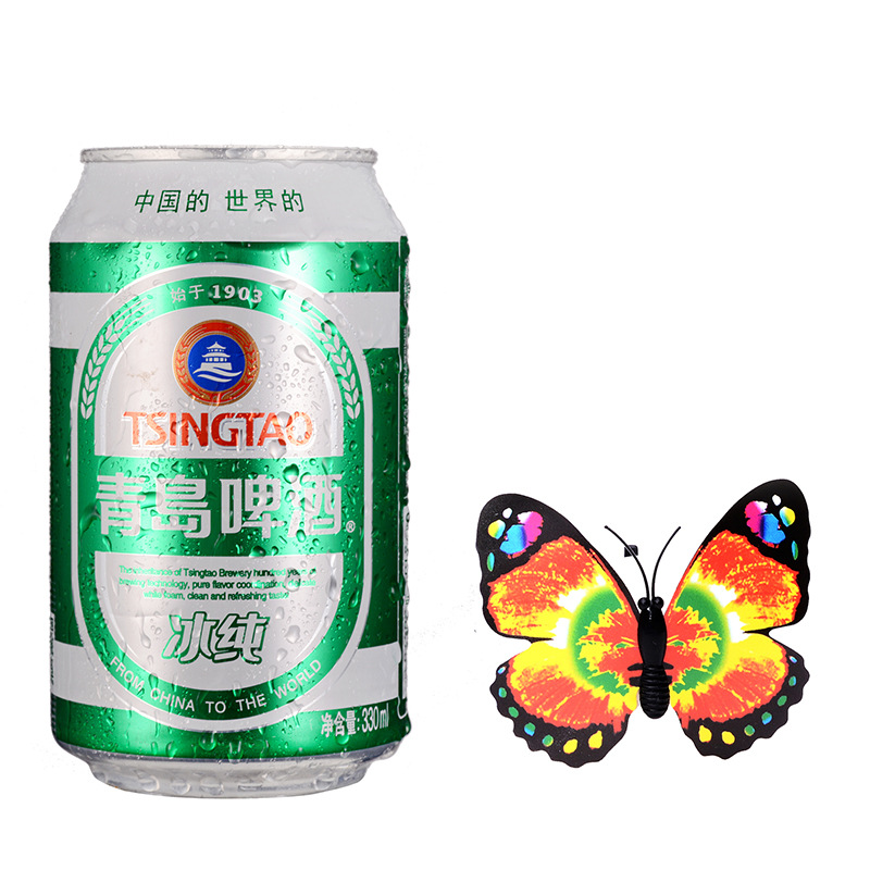 Creative colorful butterfly night light can be pasted LED decorative wall lamp luminous butterfly stall supply wholesale