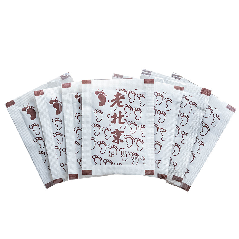 Factory processing old Beijing foot stickers Wormwood ginger foot stickers fever sleep Thailand foot 30 stickers foot stickers