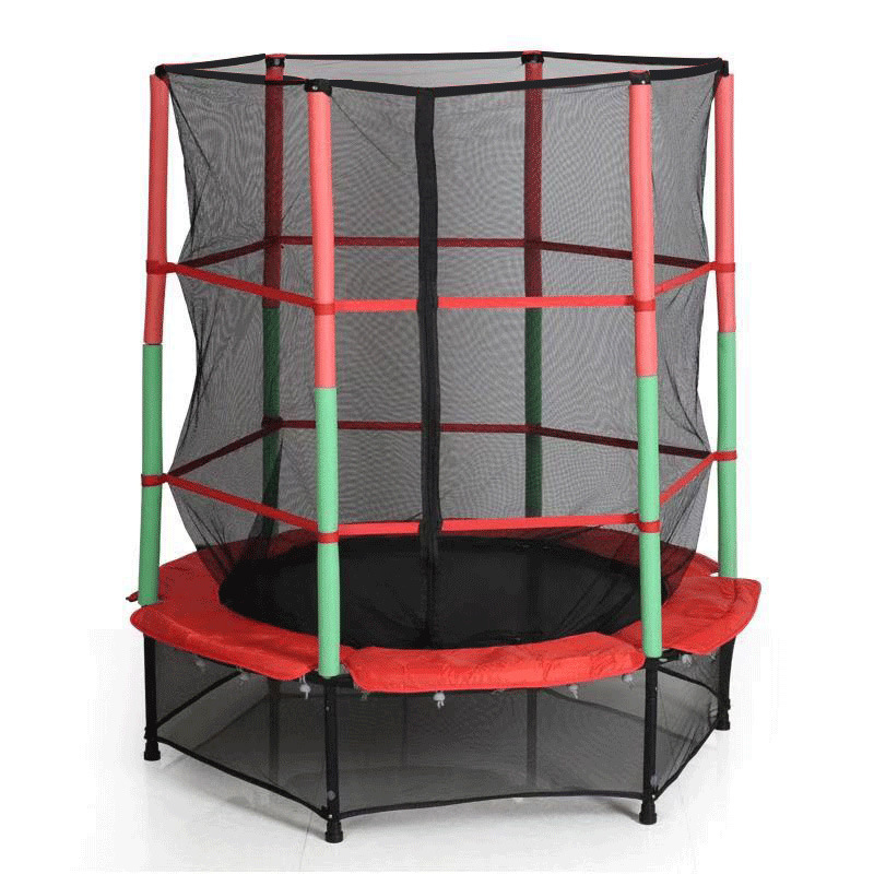 Wallimei children's trampoline children's indoor small baby trampoline with protective net family trampoline factory outlet