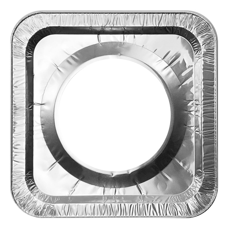 Kitchen Stove Oil-proof Cushion Gas Stove Thickened Aluminum Foil Tin Paper High Temperature Resistant Gas Stove Waterproof Oil-proof Cover Cleaning