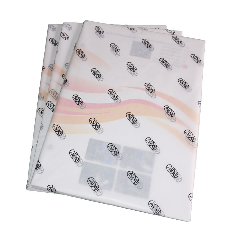 Copy Paper Custom Printed Shoes, Clothing, Leather Goods Packaging Paper, Translucent Moisture-Proof Lining Paper, Wax Paper Printing