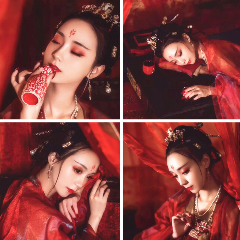 in stock Wholesale Cute Cartoon Face Tattoo Stickers Ins Style Flower Colorful Small Fresh Clavicle Tattoo Sticker