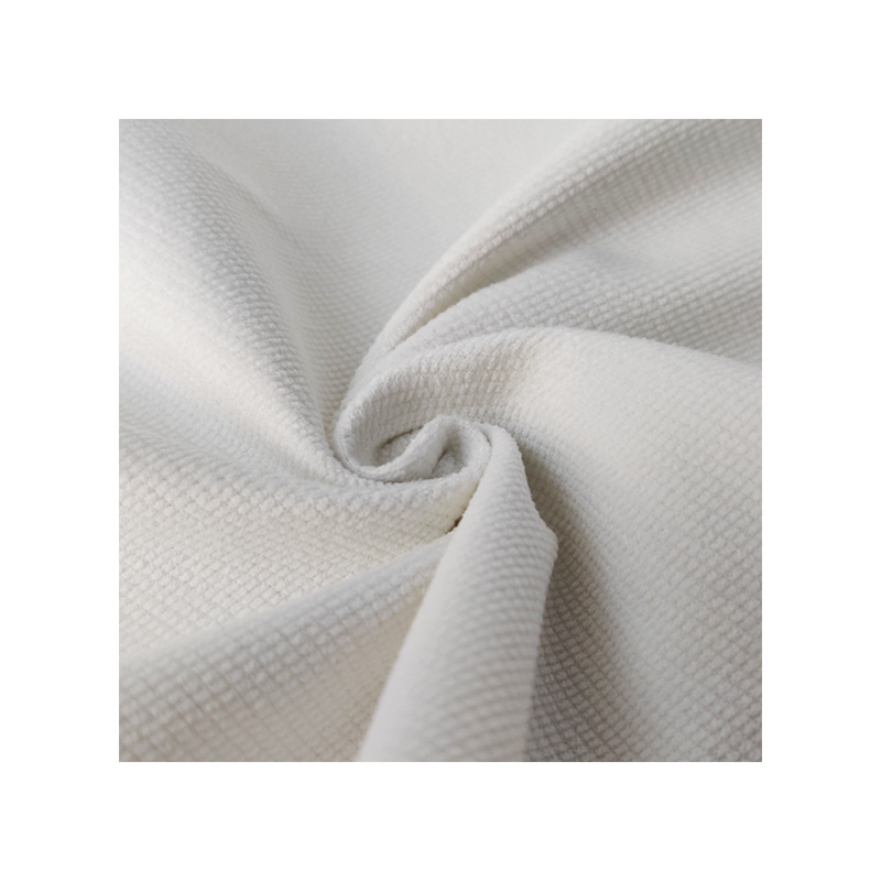 Factory in stock canvas flannel small idea velvet super soft rice grain cloth bag fabric digital thermal transfer base fabric