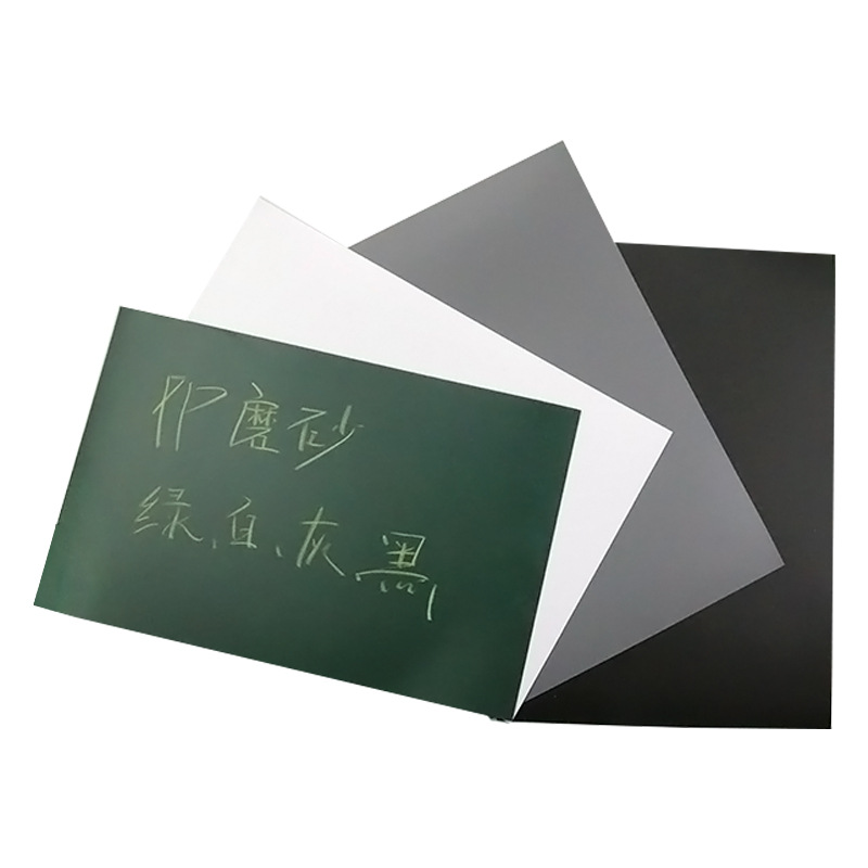 Magnetic blackboard stickers multi-size office iron magnetic erasable children's graffiti wall film soft blackboard green board wall stickers