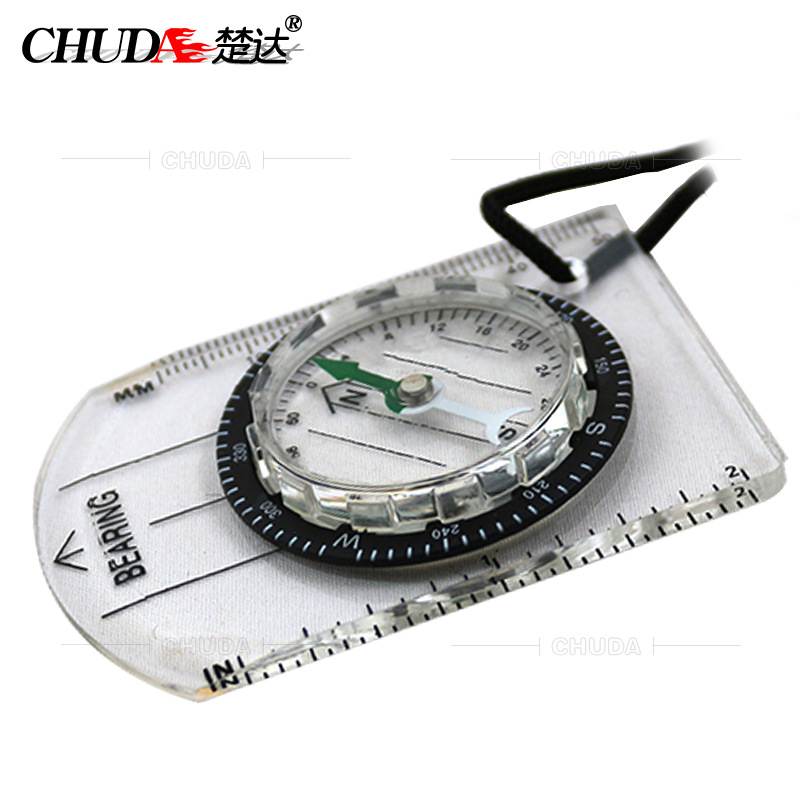 карта линейка Чуда компас с северной иглой масштаб выживания на природе многофункциональный компас