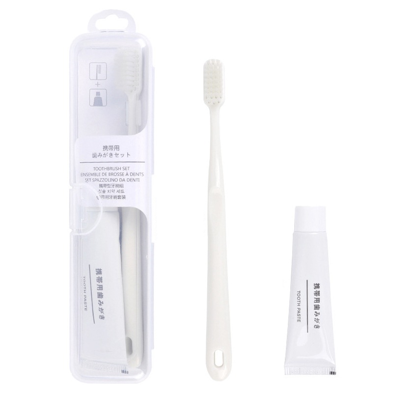 Creative toiletries travel supplies multifunctional portable toothbrush toothpaste box outdoor wash storage box suit