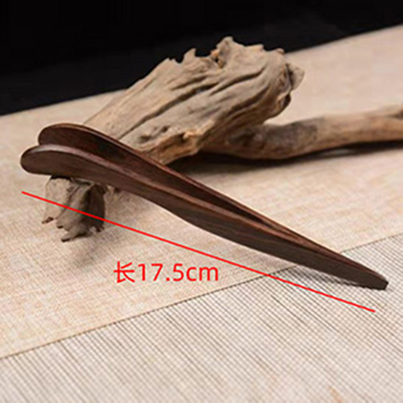 Factory wholesale bamboo tea clip home creative pendant tea clip lengthened bamboo clip pear natural color clip Cup clip