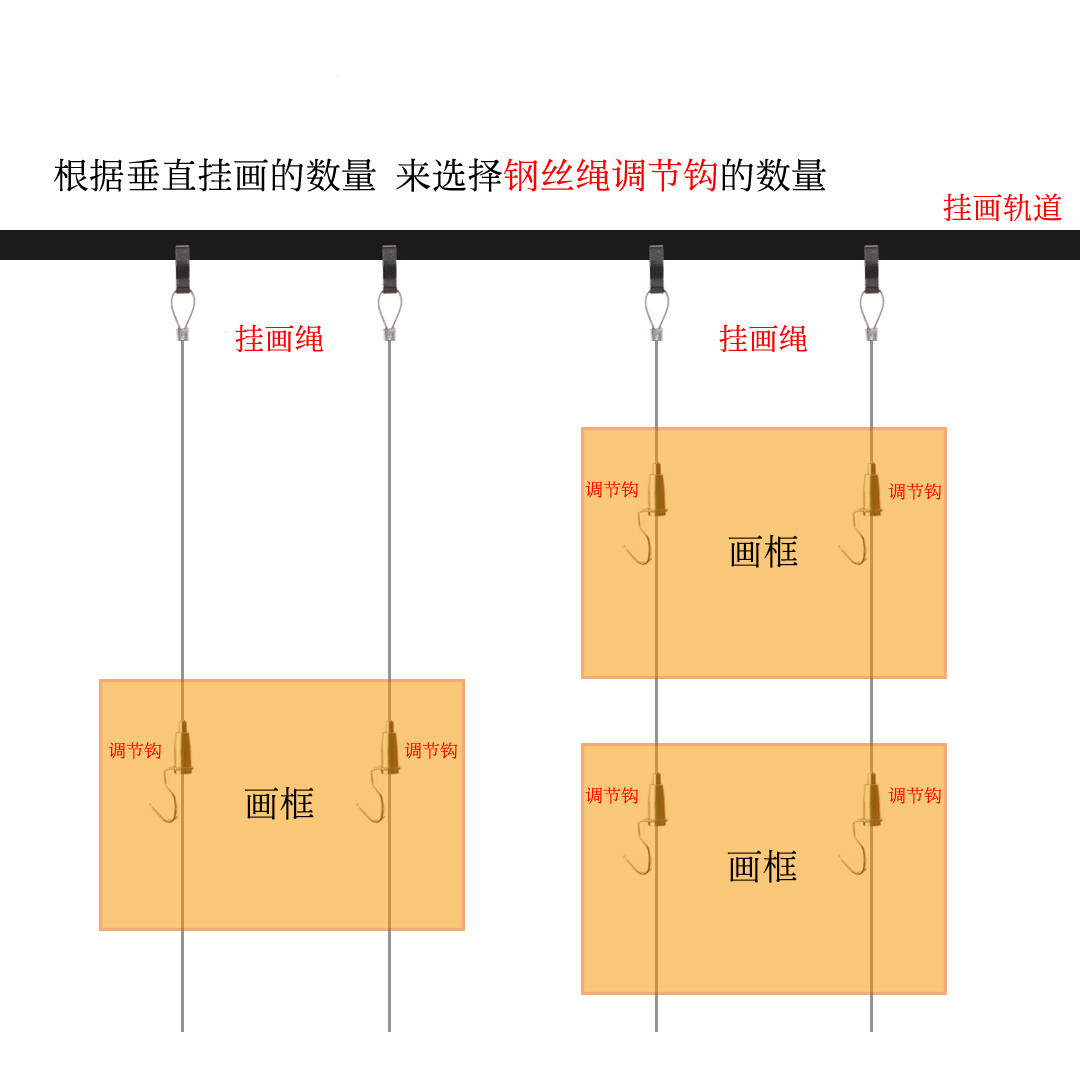 Hangers Hanging Painting Track Hanging Painting Rope Hanging Painting Line Hanging Mirror Line Hanging Painting Nut Track Hanging Rail Art Museum Track