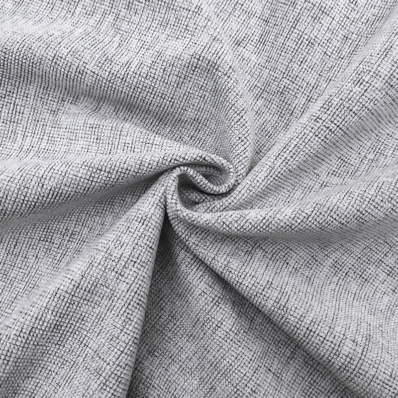 Solid color rice grain chenille sofa fabric imitation cotton and linen pillow fabric cushion chair cover plush fabric wholesale