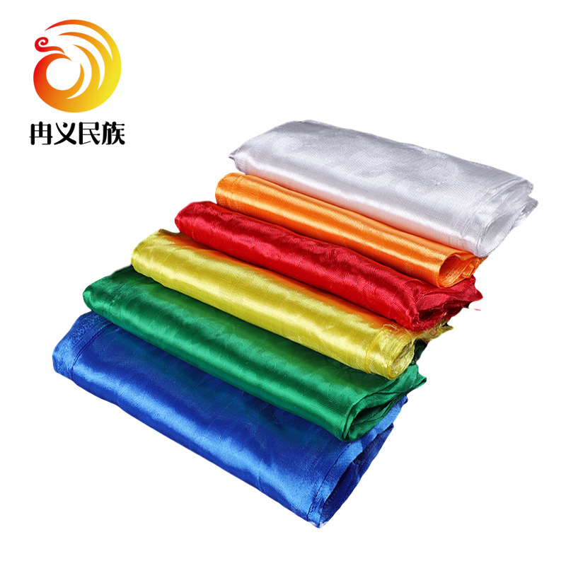 Manufacturers sell free shipping five-color Hada Xizang Mongolian 2-meter jacquard white color travel gifts