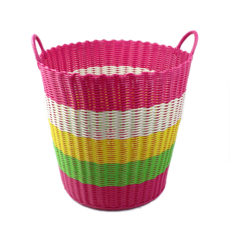 Новая модная корзина для хранения, для стирки, для грязного белья, ручной работы, полный размер