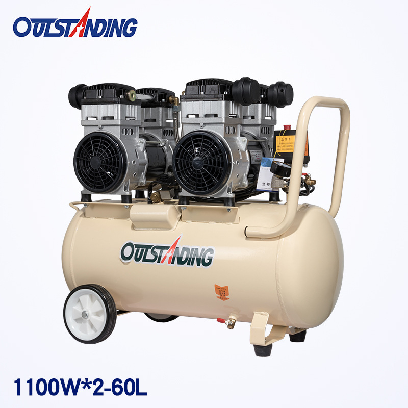 Wholesale Oteus air compressor silent oil-free small air pump air compressor for dental Woodworking