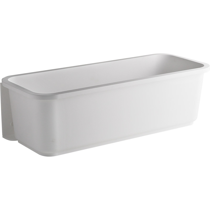 A corner kitchen rack pull-type storage box no punch storage box drawer sink rack