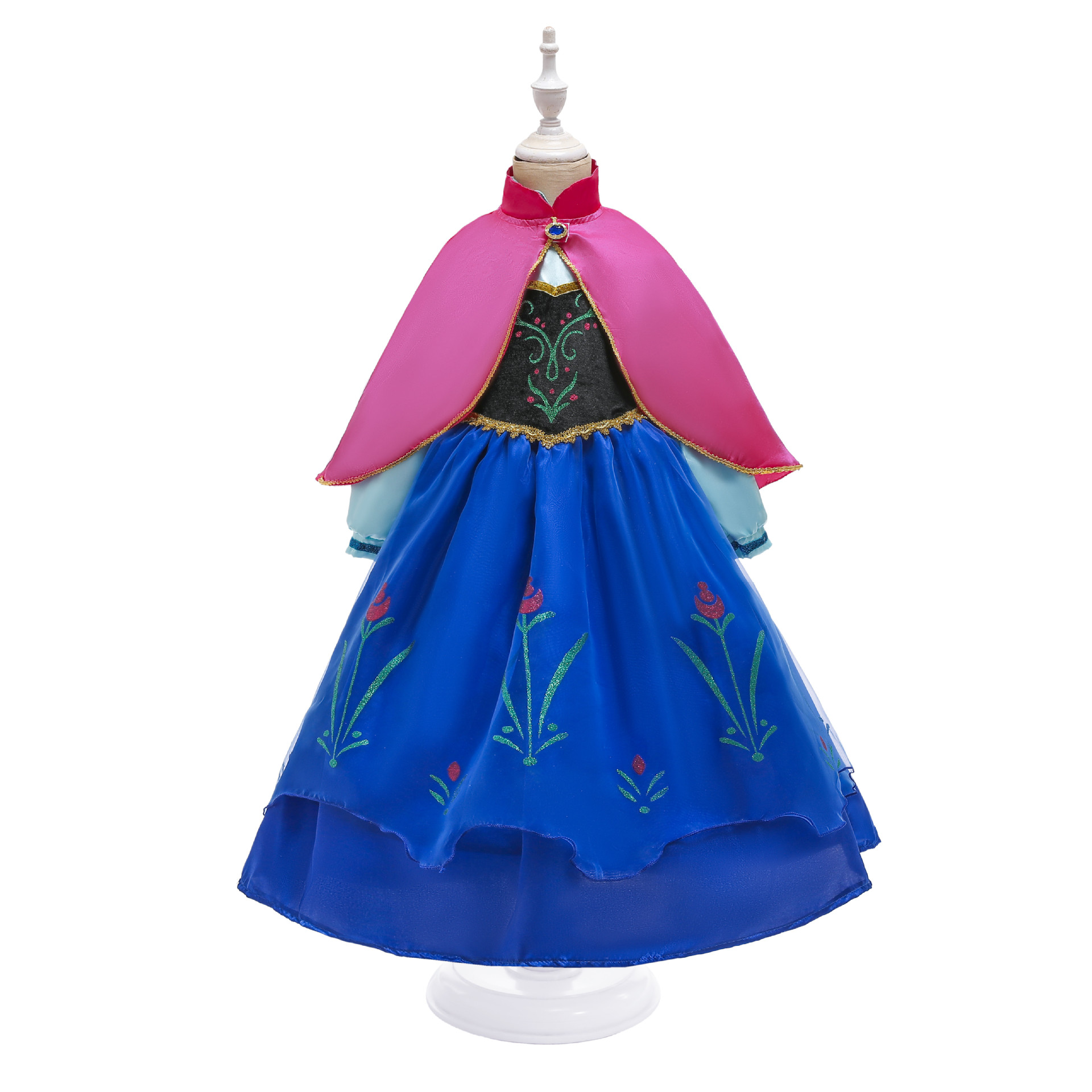 2024 Frozen Princess Dress Children's Dress dress Anna Princess Dress Christmas Performance Dress for Children