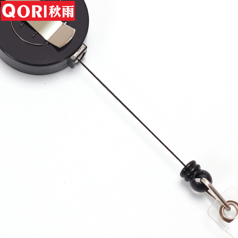 Autumn rain flat smooth easy pull buckle retractable chest buckle rope buckle metal back clip drop glue easy pull logo