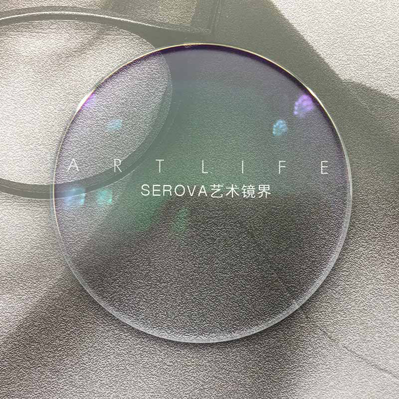 1.61 aspheric anti-blue radiation lens super water film 1.60 myopia presbyopia high dispersion lens wholesale