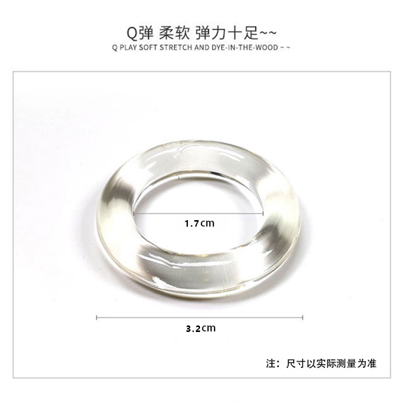 Men's Silicone Utensils, Colorful Crystal Locking Sperm Rings, Wolf Tooth Rings, Sexy Adult Products, Sheep Eye Rings, Three-Color Smooth Rings