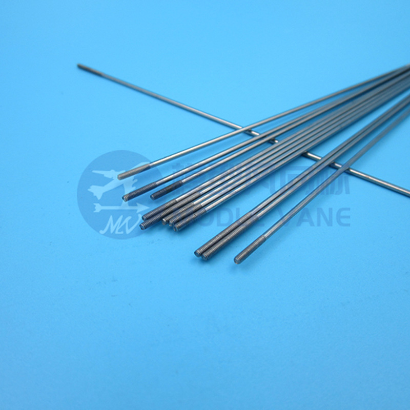 M2 metal tie rod ball joint buckle Chuck screw rod double-end thread connecting rod two-end thread ball joint screw tie rod