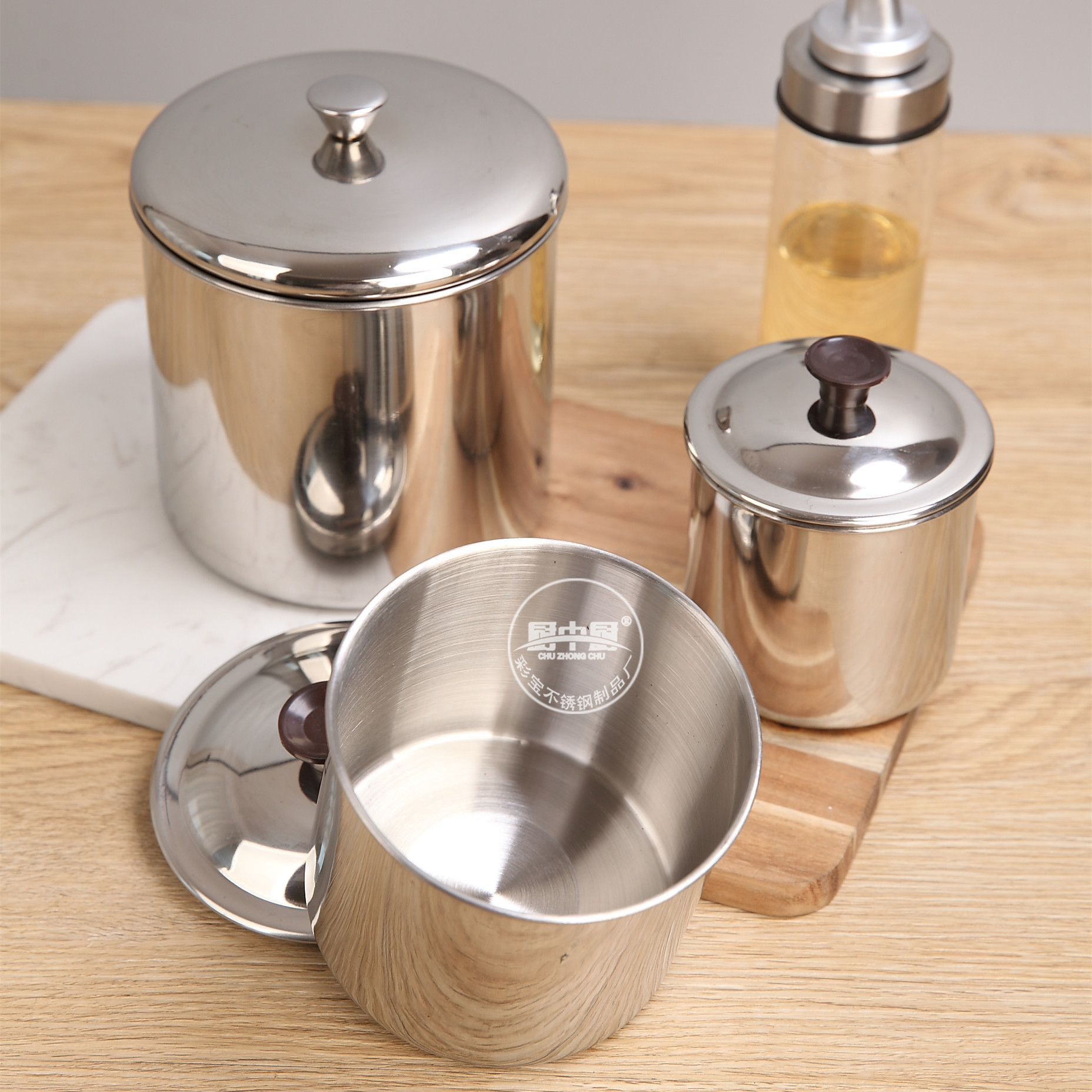 Manufacturers stainless steel cup without handle without lid Cup with magnetic non-magnetic 304 Cup 6-16cm sample size